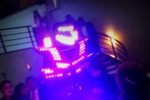 Nuestro robot de leds