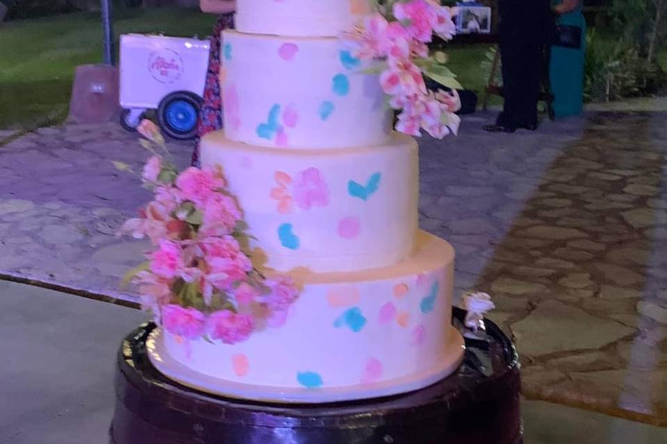 Pastel de boda para 250