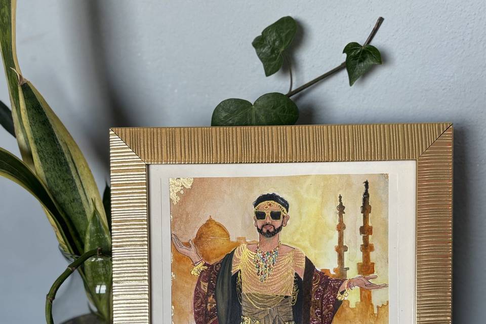 Cumpleaños temática árabe