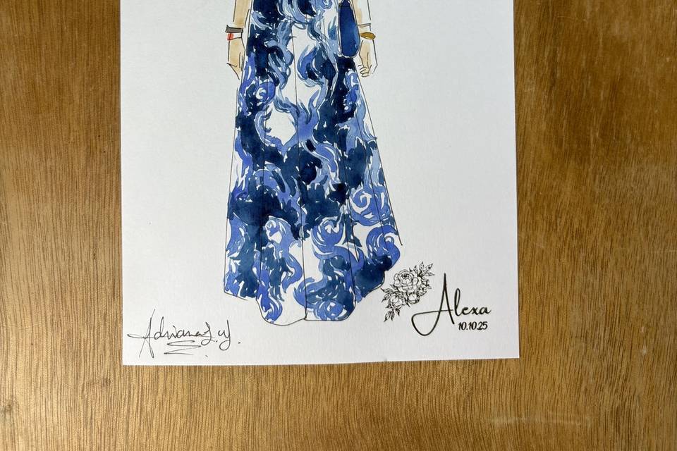 Vestido con detalles