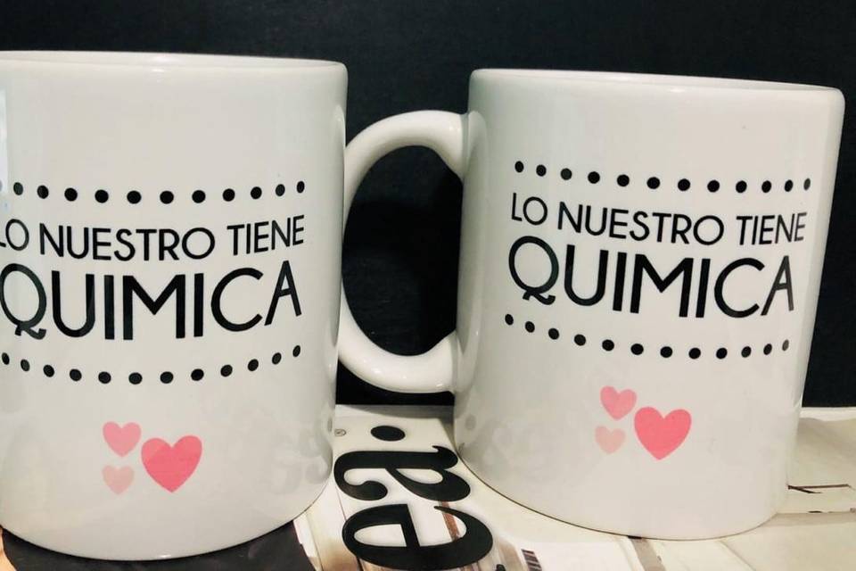 Tazas con mensaje