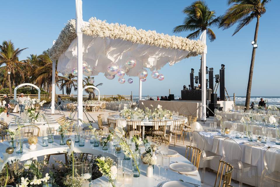 Montaje de boda