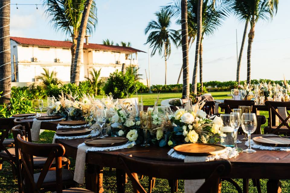 Montaje de boda