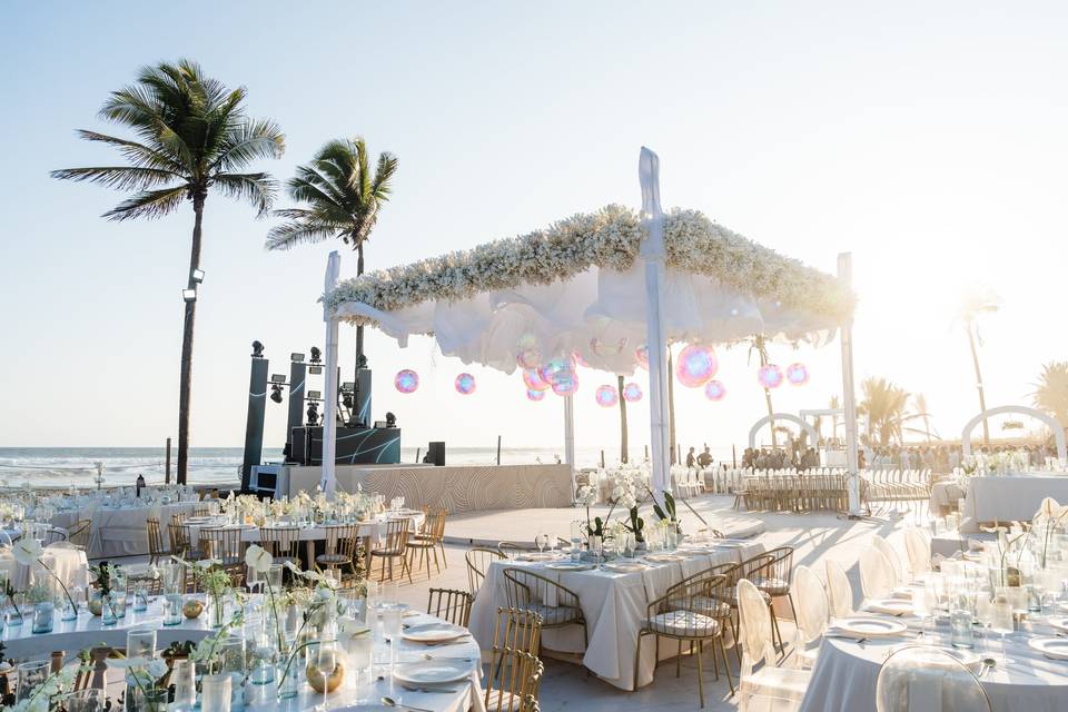 Montaje de boda