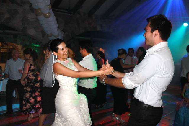 En la fiesta