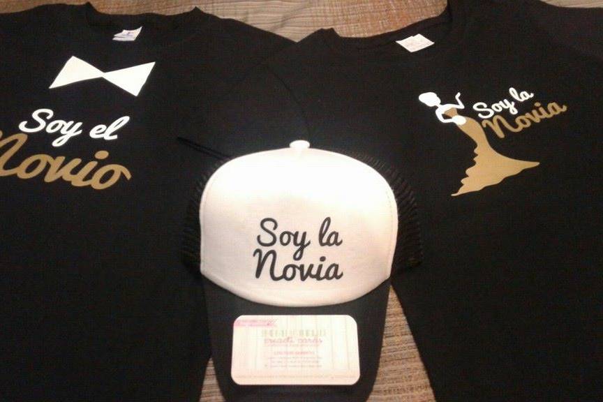 Playeras y gorras despedida