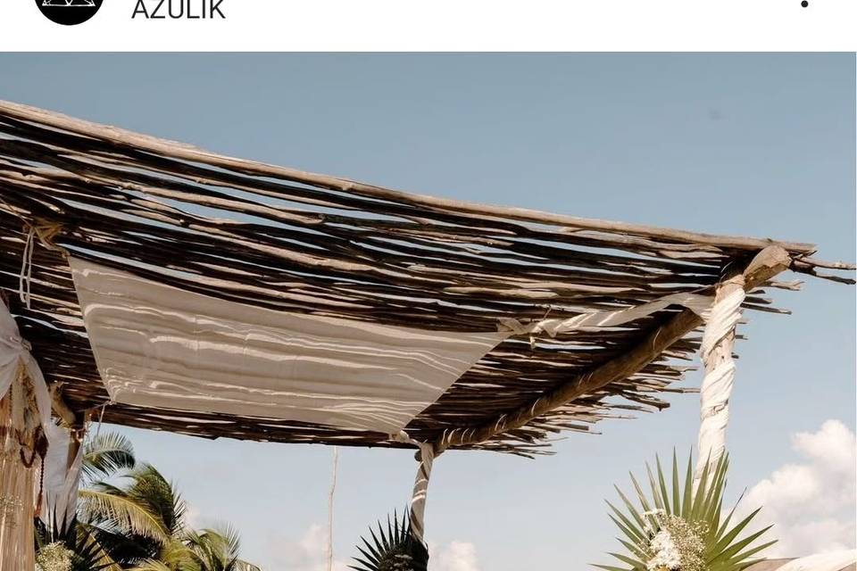Ambiente natural para boda