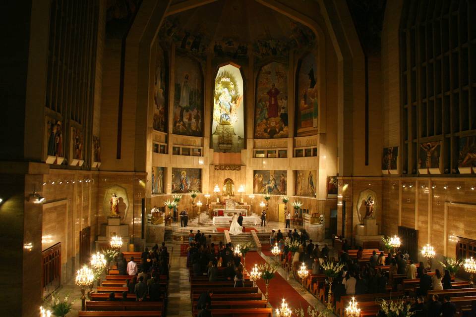 Panorámica iglesia