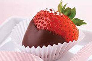 Fresas con chocolate