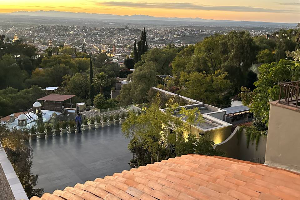 Vista desde Terraza de Coctel