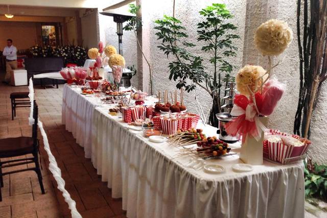 Mesas de postres