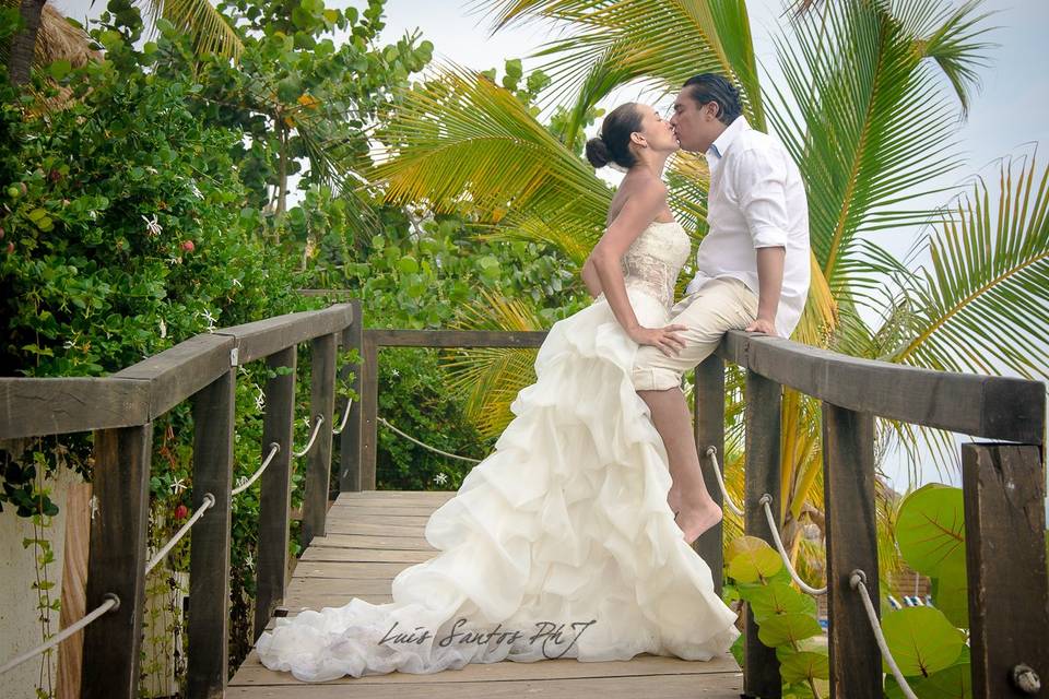 Boda en la playa