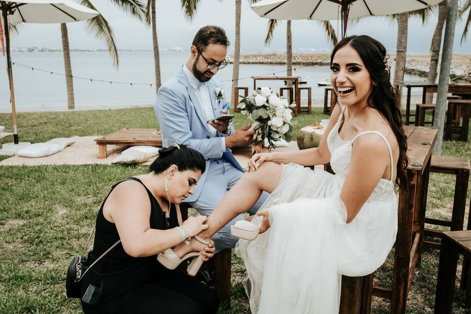 Boda romántica