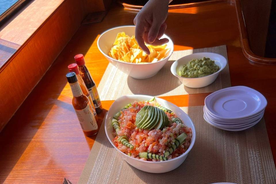 Platos de verduras