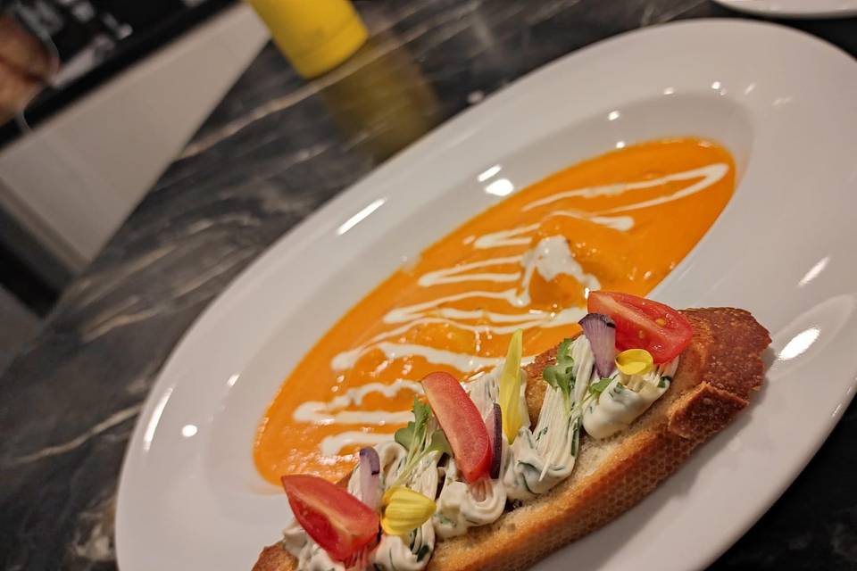 Menús por tiempo y aperitivos para eventos