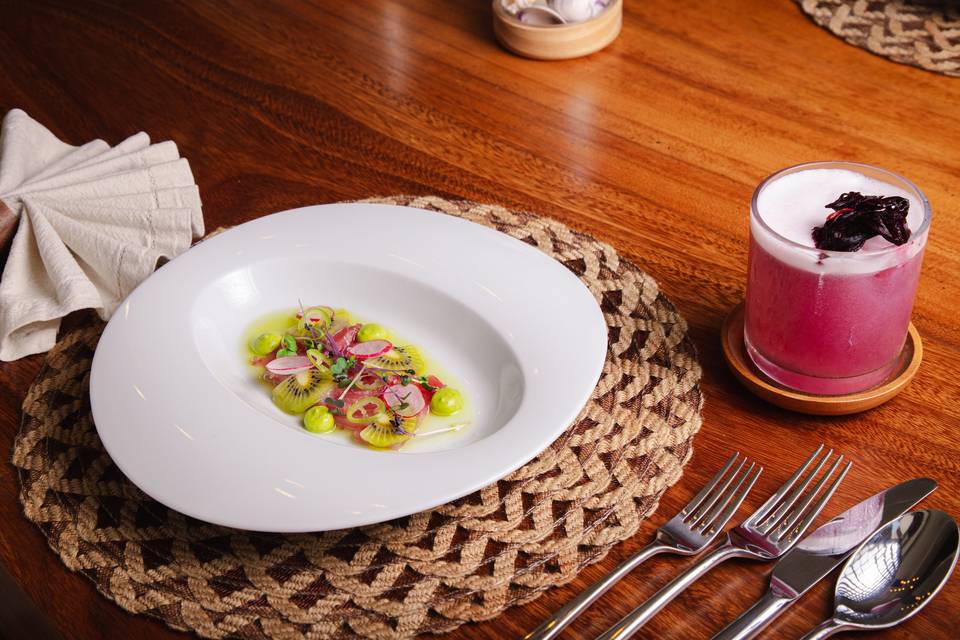 Menús por tiempo y aperitivos para eventos