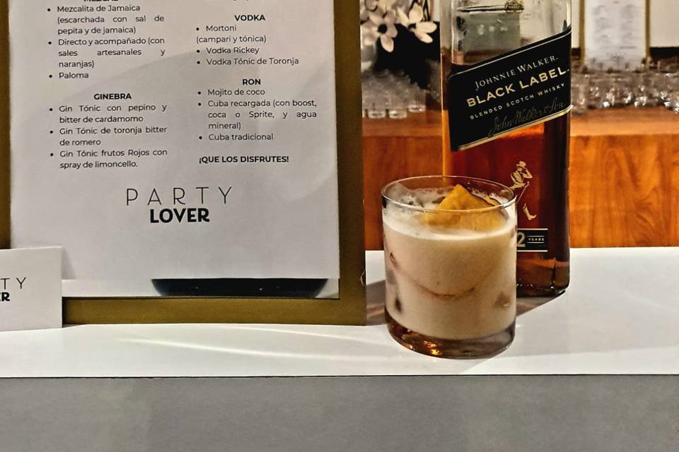 Whiskey coctel