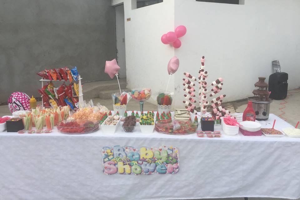 Mesa de dulces