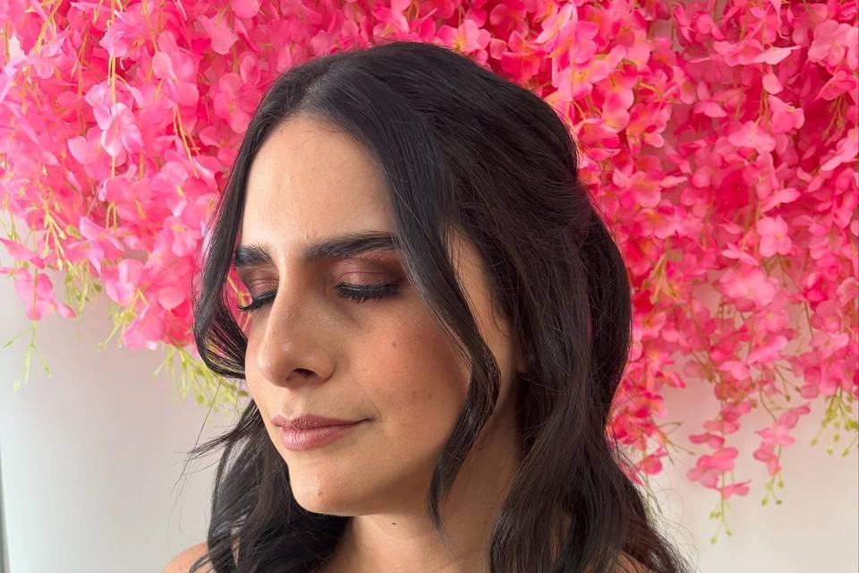 Maquillaje en tono tierra