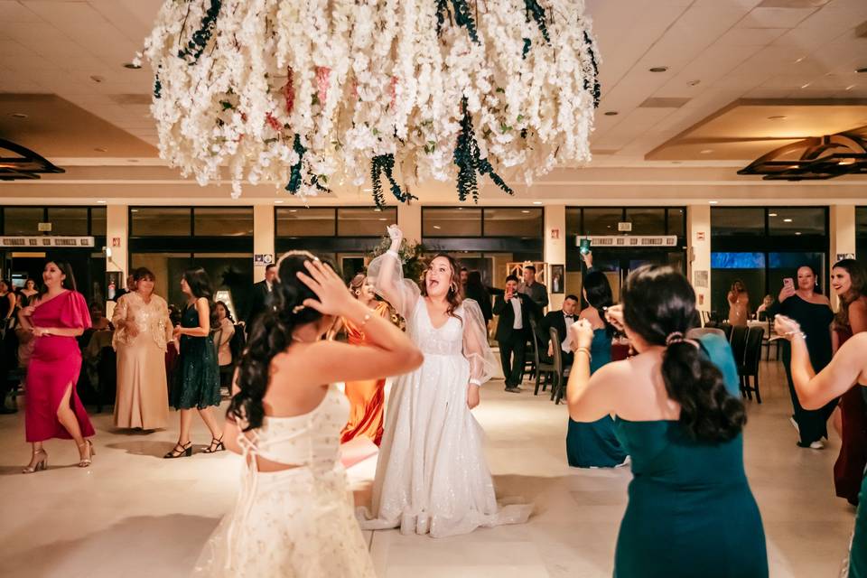 Boda en salón