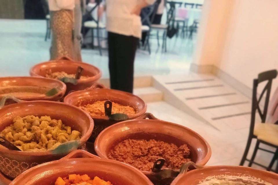 Menú de guisados mexicanos