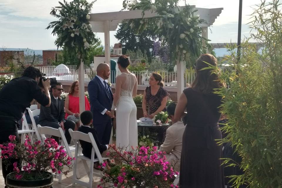 Boda Terraza