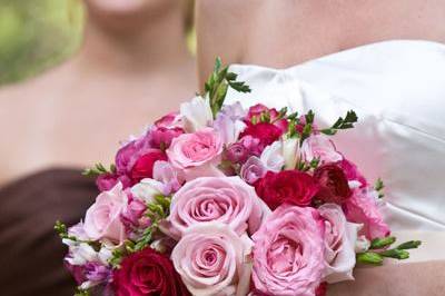 Bouquet en cristal