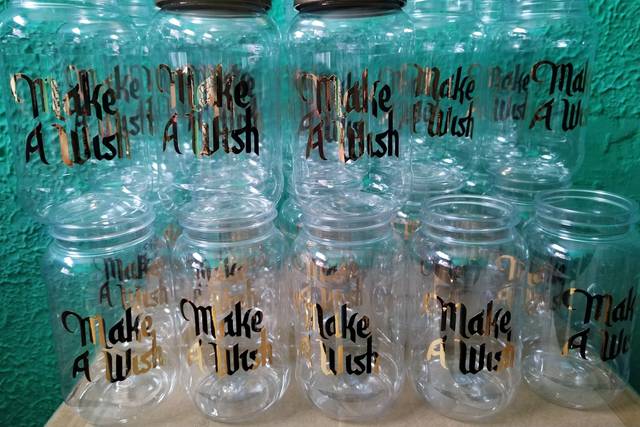 Vasos para los invitados