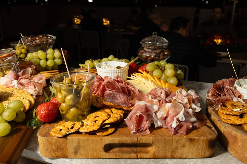 Tabla de carne frias