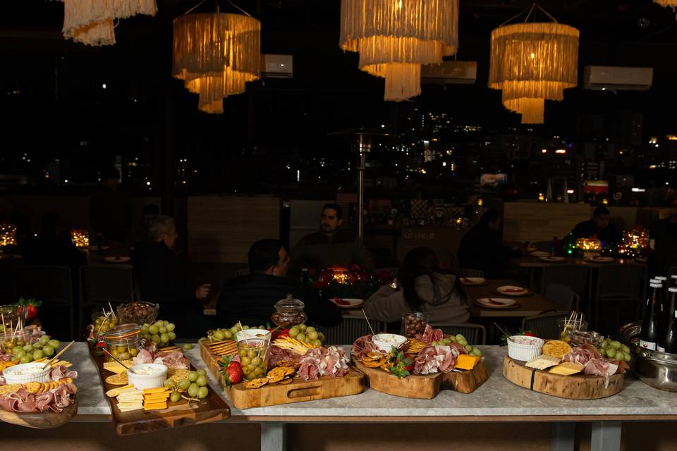 Tabla de carne frias