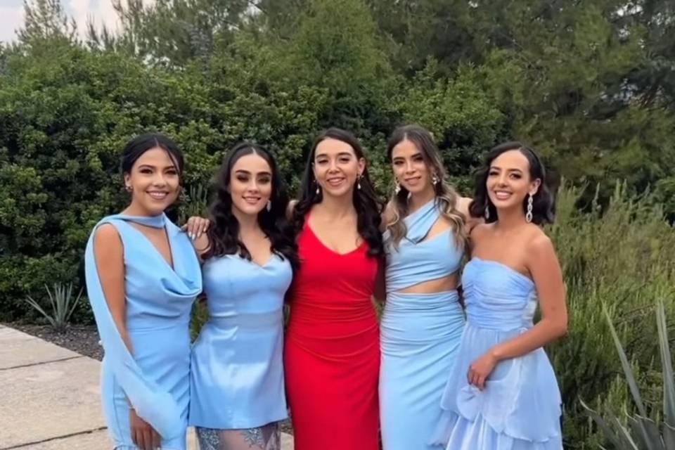 Damas de honor Toluca