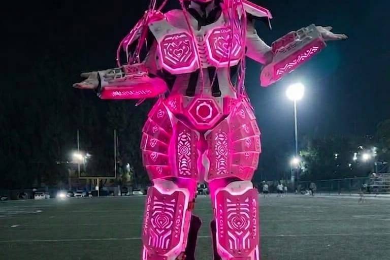 Girl robot