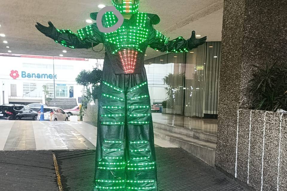 Robot LED no articulado