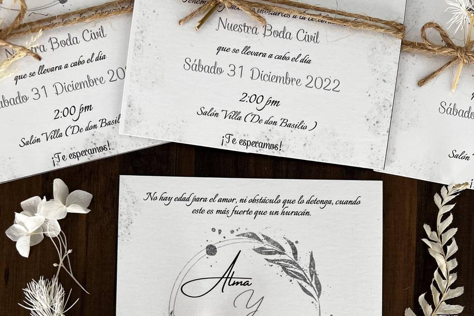 Invitación simple