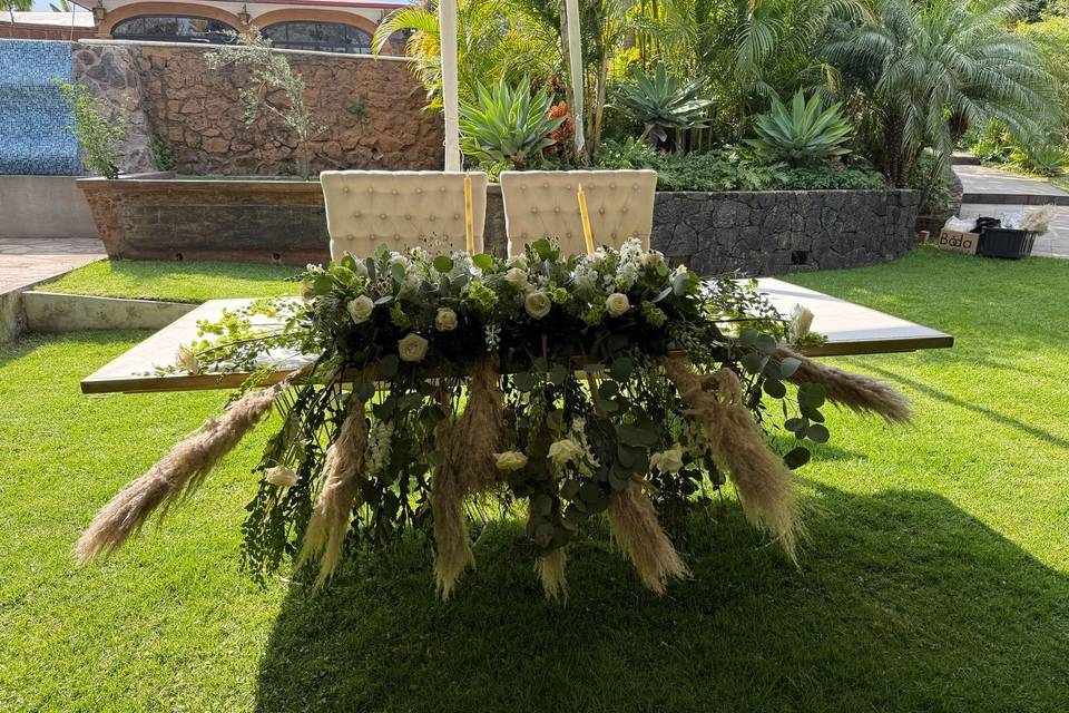 Mesa de novios