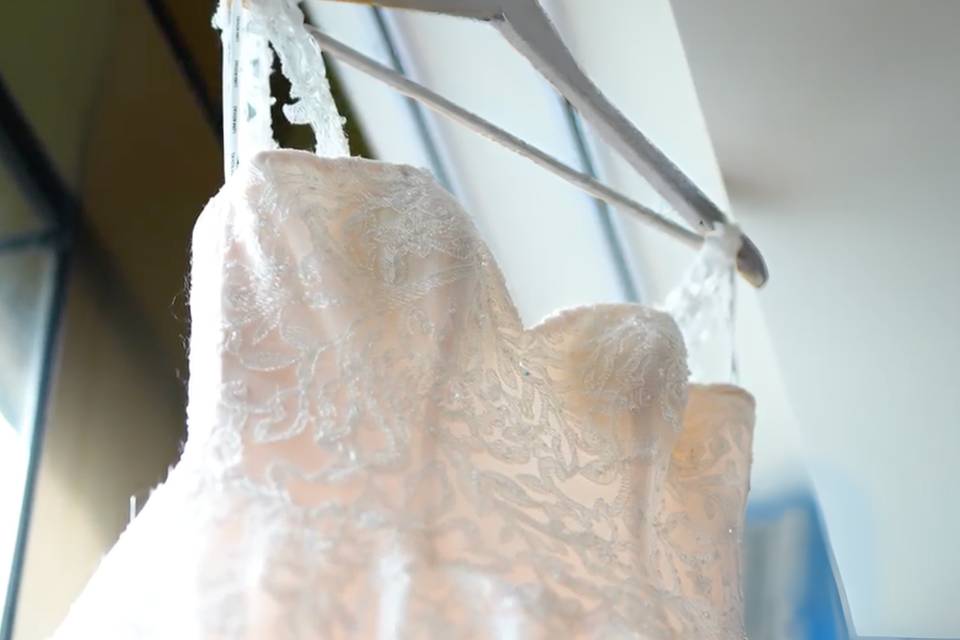 Detalles del vestido