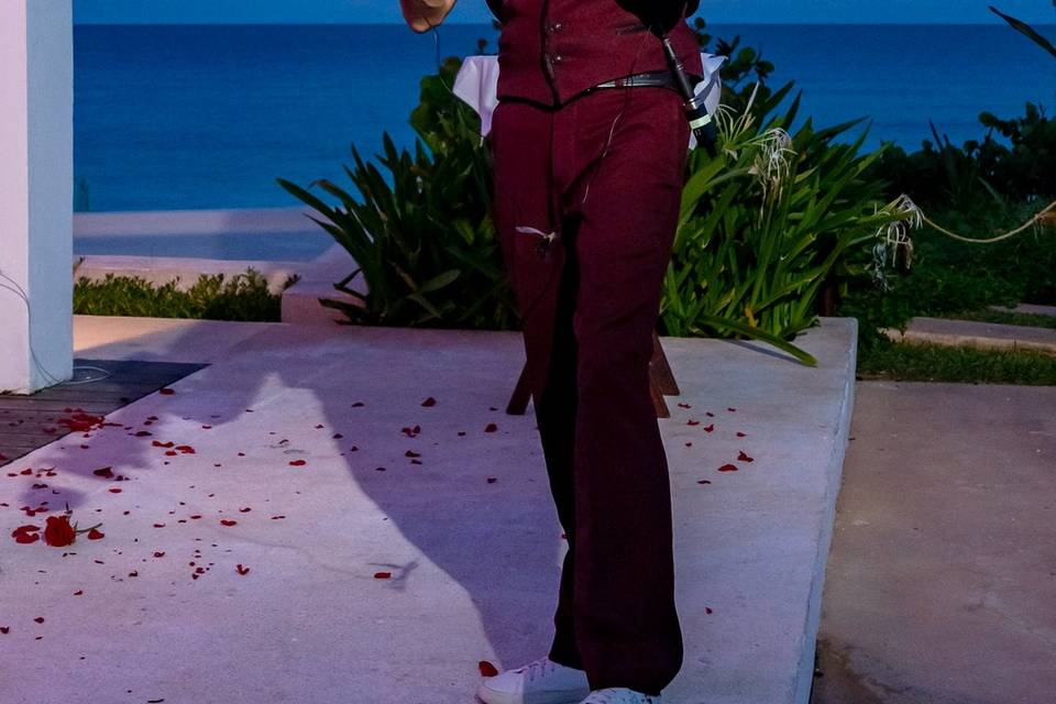Boda en la playa