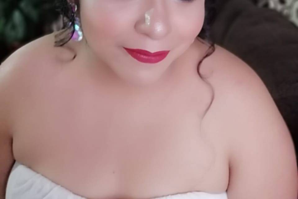 Maquillaje la novia noche