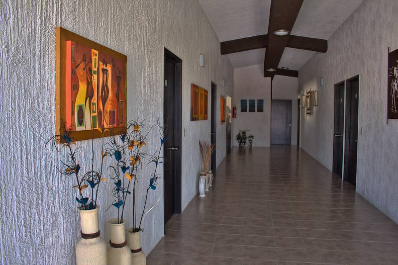 Pasillo de habitaciones