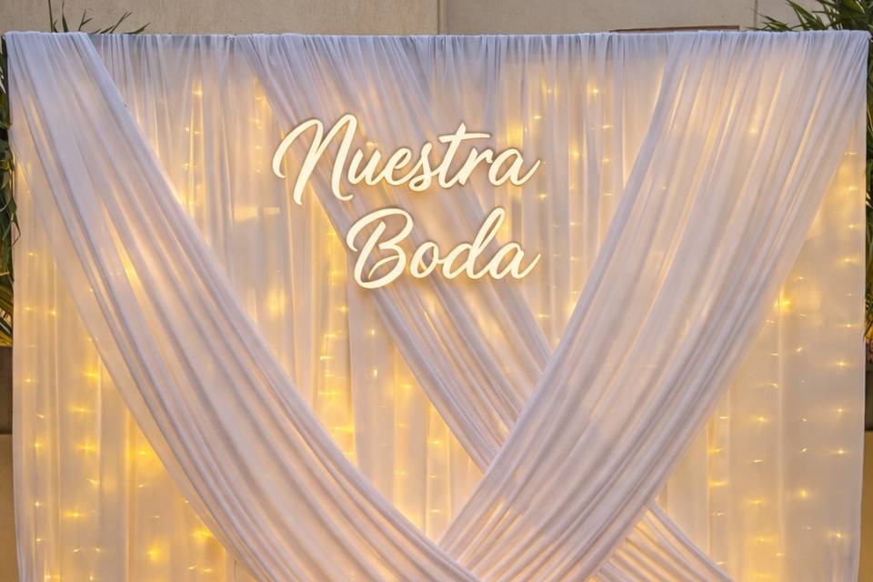 Back de novios