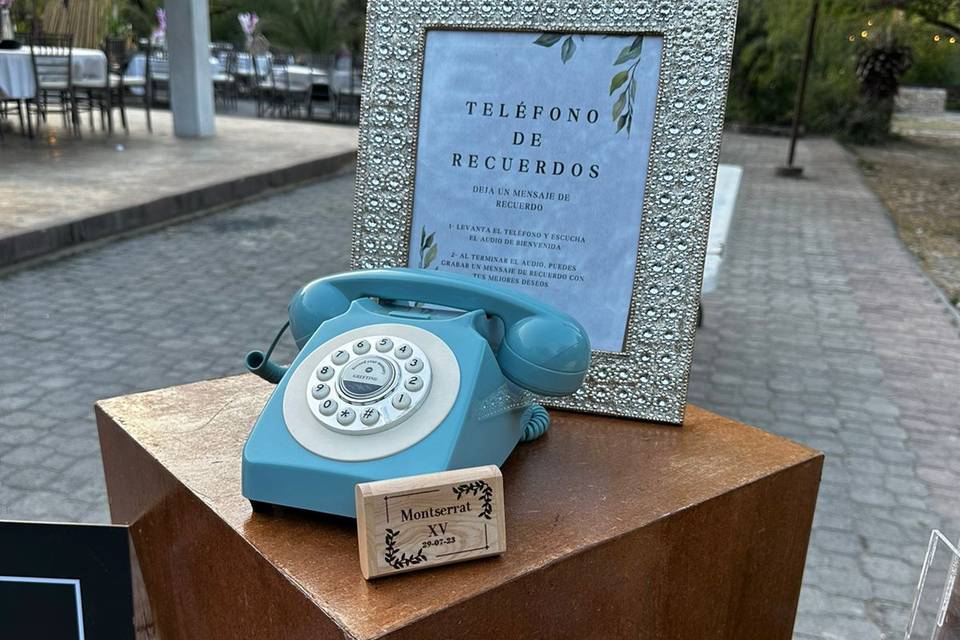 Teléfono de recuerdos classic