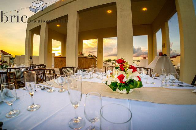 Atardecer en la terraza