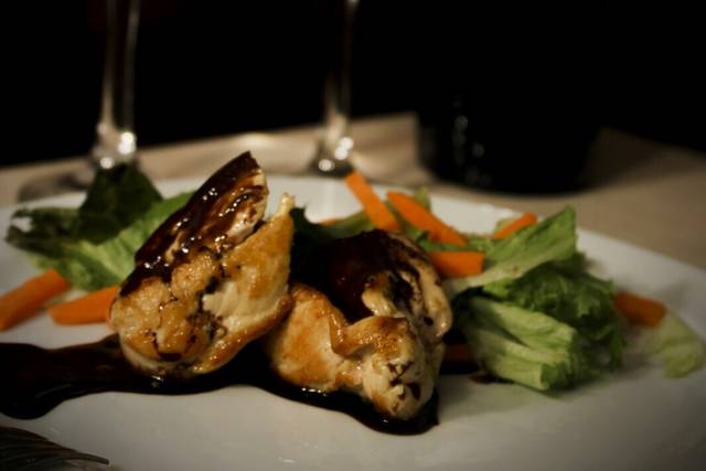 Pollo en reducción de balsamica