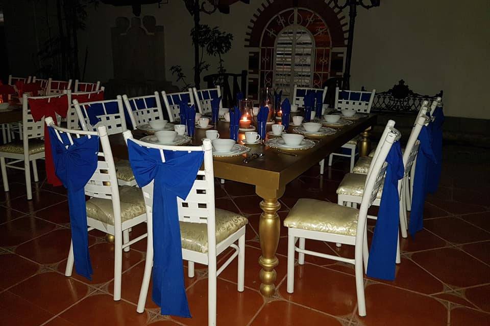 Vintage azul