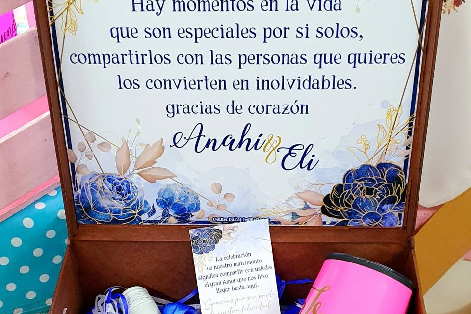 Caja con termos
