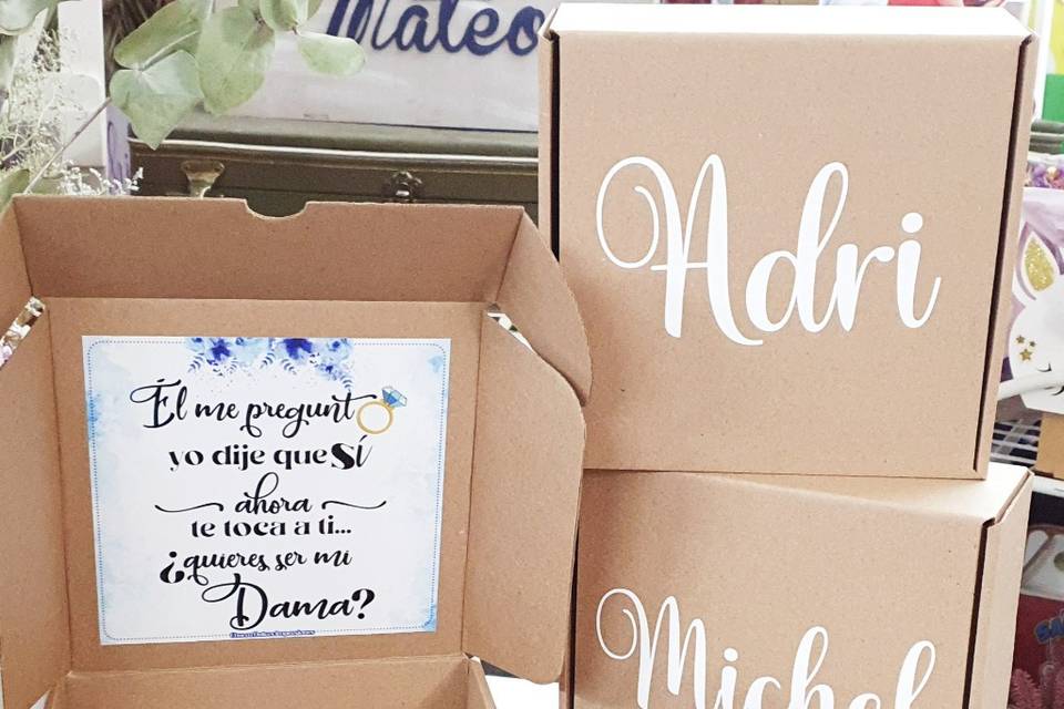 Caja damas