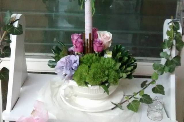 Topiario, centro de mesa