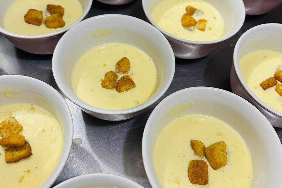 Crema de elote