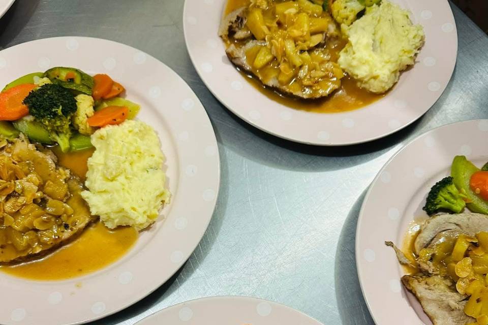 Pollo almendrado