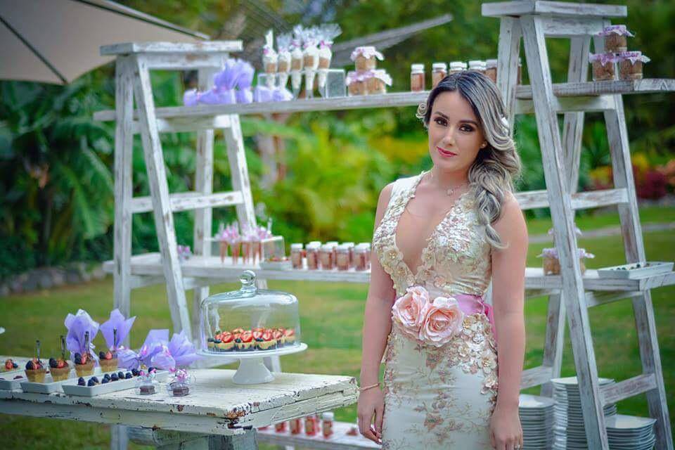 Novia en un Benito Santos